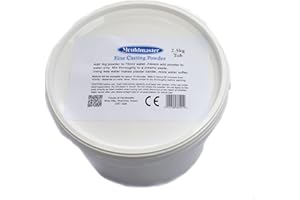 Mouldmaster Plaster of Paris 2.5kg Plaster of Pairs Tub, Off White