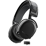SteelSeries Arctis 7+ | Wireless On Ear Lossless 2.4 GHz | 30 Hour Battery Life | USB-C | 7.1 Surround | for PC, PS5, PS4, Ma