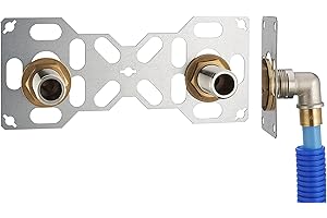 Platine sortie de Cloison double PER à Glissement Ø16 pour douche/baignoire FIXSYSTEM