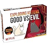 Asmodee - Exploding Kittens Good vs Evil, Gioco da Tavolo, 7+ Anni, 2-5 Giocatori, Edizione in Italiano
