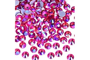 Jollin 2880 pz Hotfix Cristallo Strass Flatback Diamanti In Vetro Gemme per Artigianato Arte Artigianato Decorazioni Abbigliamento Scarpe 4.8mm SS20 Siam AB