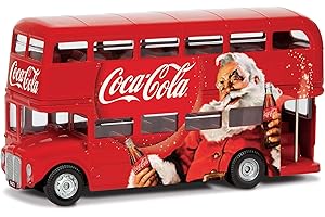 Corgi GS82331 Coca Cola - Boże Narodzenie Londyn Bus Classic, czerwony