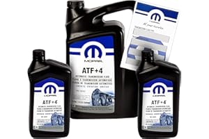 Mopar - Liquide de transmission automatique 5 l + 2 x 0,946 l pour Chrysler Dodge - ATF+4