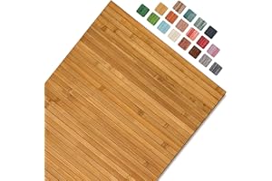 CosìCasa Tappeto Bamboo Cucina Antiscivolo – Passatoia Cucina Idrorepellente, Facile da Pulire | Tappeto Cucina Antiscivolo Lavabile al Metro – Tappeto Bambu (Beige, 50x120 cm)