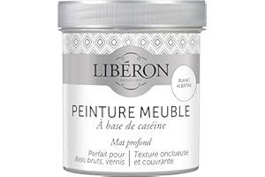 Libéron Peinture meuble à base de caséine, Blanc albâtre, 500 ML