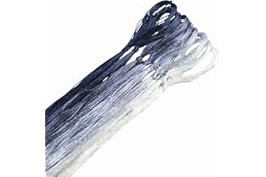 ‎MINGGUXIUYI MINGGUXIUYI 8 Farben reine Maulbeerseide à 22 m, edles Seidengarn für feine Handarbeiten und Kunststickerei (12)