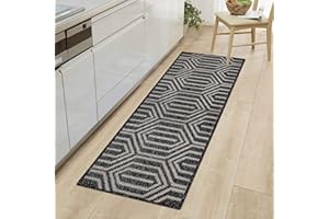 Cekene Runner Rugs for Hallway 50x150cm Non-slip Carpet Runner Machine Washable Floor Carpet Rug for Kitchen Hall Entryway Laundry Room