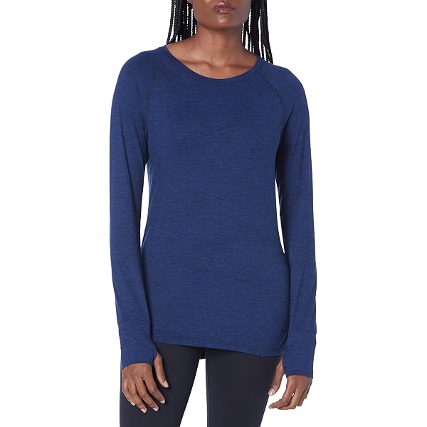 WOWENY Maglia Termica Da Donna In Pile - Maniche Lunghe Con Zip E Foro Pollice - Calda Per Corsa E Fitness - Inverno - 4