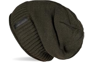 styleBREAKER Calda Cuffia Beanie a Maglia fine con Morbidissimo Rivestimento Interno in Pile, Unisex 04024065