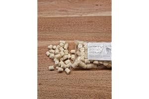 STYRIALUX 100 Stück 9mm Filz-Laufreiniger Pellets Filzreiniger für Kaliber 9mm para Luger .38 357 Magnum, Pistolen Revolver und großkaliber Gewehre zum Reinigen pflegen und Ölen für den Waffen-Lauf.