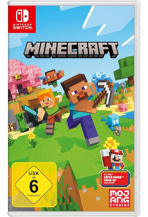 Nintendo Minecraft Switch Bedrock Edition : Amazon.com.tr: Video
