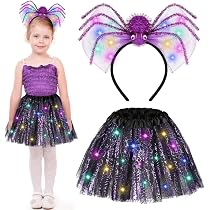 Meleager Fledermaus Kostüm Mädchen, Halloween Kos Produktbild-Vorschau 8