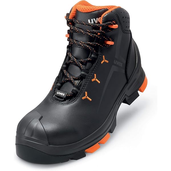 Uvex 1 Stivali Da Lavoro Unisex – Blu – Taglia 45 – Microfibra Traspirante – Sgancio Rapido