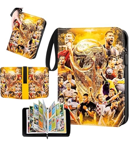 Trading card Binder / Folder ideal for Match Attax or any standard sized  cards by Match Attax : Amazon.co.uk: Toys & Games
