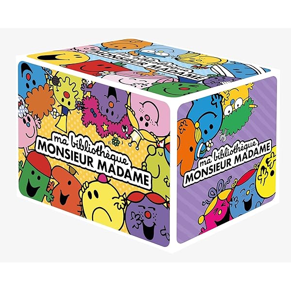 Ma bibliothèque Monsieur Madame - Coffret avec... de Roger Hargreaves