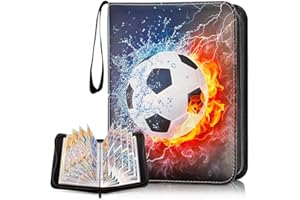 ENAIAH 50 stron, 400 kart kolekcjonerskich, album na karty piłkarskie, teczka kolekcjonerska, album kolekcjonerski, folder kolekcjonerski, teczka kolekcjonerska, karty kolekcjonerskie, kompatybilne ze