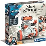 Clementoni Robotics Galileo Mein MC 5.0-Robot programmabile per Bambini dagli 8 Anni in su, Singolo, Colore Black, 7X45,1X31,