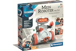 Clementoni Galileo Robotics – Mein Roboter MC 5.0, Robotik für kleine Ingenieure, High-Tech Spielzeug, Programmieren Lernen für Kinder ab 8 Jahren 59158