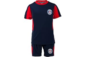 Paris Saint-Germain Maillot + Short PSG - Collection Officielle Taille Enfant garçon