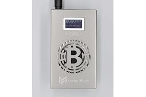 PhLEps Bitcoin SHA-256 Lucky Miner V6 500G/S BM1366 Chip Asic Uso en el hogar Micro Silent Cryptocurrency Mining Machine