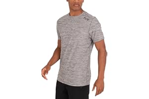 TCA Quick Dry T Shirt Gym Top for Men Short Sleeve Running Top Mens Gym Clothes Sports Active wear, Lightweight Breathable Moisture Wicking Clothing