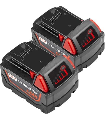 Milwaukee M18 Battery Batterie De Rechange 18 V 5,0 Ah M18B5 Avec