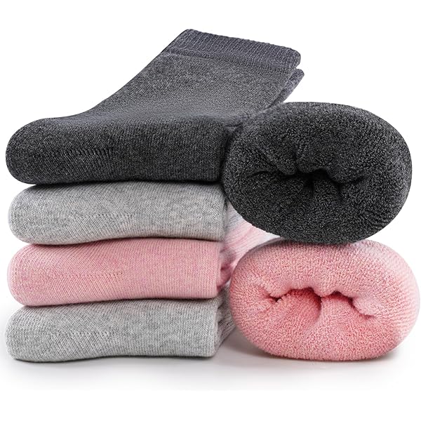 InaWarm Thermosocken Herren 3 Paar - Dicke Wollsocken Für Winter & Outdoor