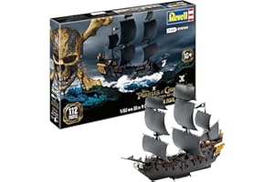 Revell Easy Click, 05499 Black Pearl, Modellbausatz, Maßstab 1:150, 26cm, 1:150/26 cm