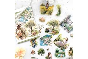 TA MERRY Adesivi Scrapbooking Stickers Accessori 20 Fogli Bullet Journal Sticker Aesthetic Sticker per Journaling,Album Fai Da Te(Travel Series2)