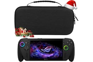 Miimall Torba do przenoszenia, kompatybilna z ASUS ROG Xbox Ally X 2025, przenośna, podróżna torba do przechowywania, lekka tkanina Oxford + EVA, odporna na zarysowania, uderzenia, torba ochronna do