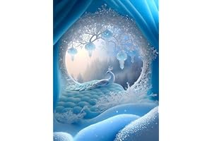 Lunyloer Diamond Painting, 5D Diamond Painting Set, DIY Cross Stitch Stickerei Malerei Cuts Malen nach Zahlen Stickerei Kunsthandwerk für Home Wand Décor 30x40cm