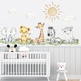 Happy DECALS Orman Hayvanları Duvar Etiketi