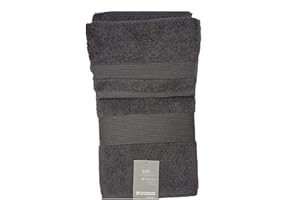 ZUCCHI SOLO TUO Zucchi nuovo solo tuo set 1+1 asciugamano viso più asciugamano ospite in spugna puro cotone pettinato da 560gr/metro quadro, ANTRACITE 1735