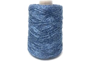 CHICCA BORSE Chicca Tutto Moda Cordino per Borse, Poliestere, Blu, 3 mm, 500g - 600m