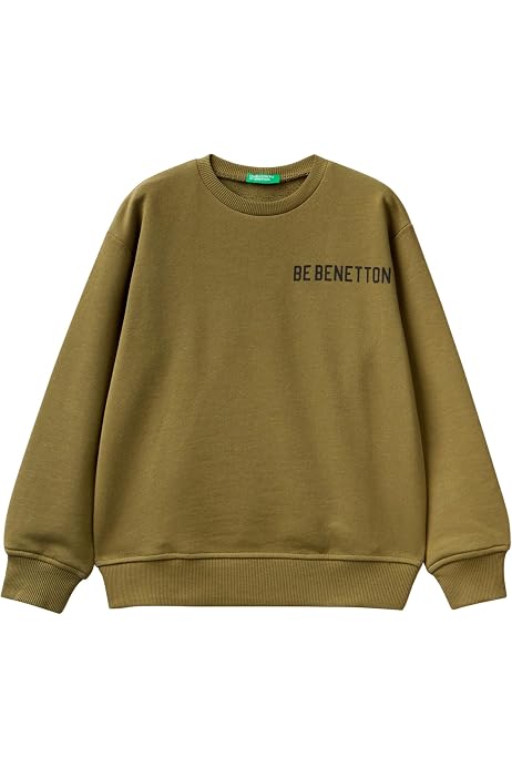 Sweat à Capuche United Colors Of Benetton Bébé - 100% Coton - Fermeture Éclair