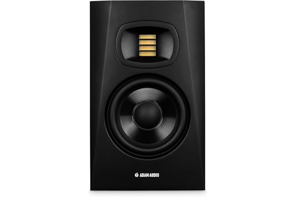 Adam Audio Moniteur de Studio T8V pour enregistrer, mélanger et maîtriser, Son de qualité Studio (Simple)