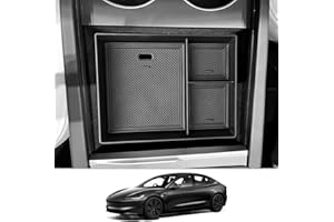 CDEFG Kompatybilny z Tesla Model 3 2024 Highland konsola środkowa, organizer do przechowywania, schowek na rękawiczki, na dole, podłokietnik środkowy, model 3 2024, akcesoria