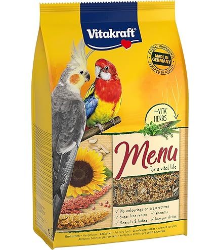 10 Kg De Nourriture En Grains Pour Perroquets De Taille Moyenne - Qualité Supérieure - Perroquet Africain