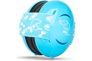 Schallwerk ® Mini+ Cascos Bebe Antiruido - Protección Auditiva para Niños y bebés - Cascos Antiruido Niños, Protectores Aislantes Del Ruido, Protector Bebe Ruido