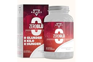BALANCE NUTRITION ZEROGLÙ - Stoffwechsel Kapseln | Sofort Stoffwechsel Formel | Diet Support | Reduziert die Ansammlung von Zucker | mit BIOPERINE® Piperinextr