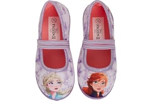 Disney Filles La Reine des neiges 2 Pantoufles Elsa Anna Ballerines Enfants Pantoufles à Enfiler Chaussures de Maison