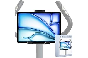 Didarenba Soporte Tablet Bicicleta estatica Spinning Moto Compatible con iPad valido para manillares de Todo Tipo