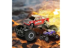 HSP HIMOTO RC Ferngesteuerter Monster Truck mit Fernbedienung, Off-Road Bigfoot Modell, RC Buggy, Crawler, Geländewagen, Fahrzeug, Auto inkl. Fernsteuerung, Akku und Ladegerät, Kinder