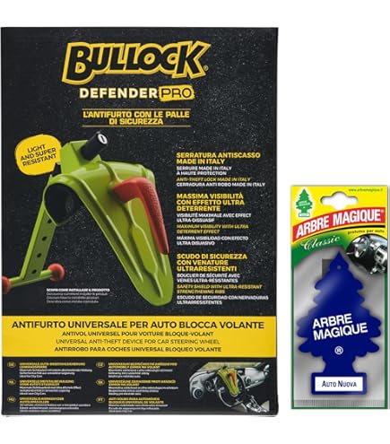 Bullock Defender Pro Stuurvergrendeling Universeel Antidiefstalsysteem