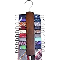 LeanTravel Premium Tie Case Organizer voor reizen w/opbergtas voor manchetknopen en kleine accessoires, Grijs, Eén maat, Reizen