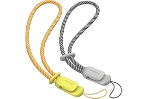 SURPHY 2 Pièces Cordons avec Dragonnes à Main pour Couple, pour Téléphone Portable, clé, USB, Lecteur MP3, MP4 et Plus