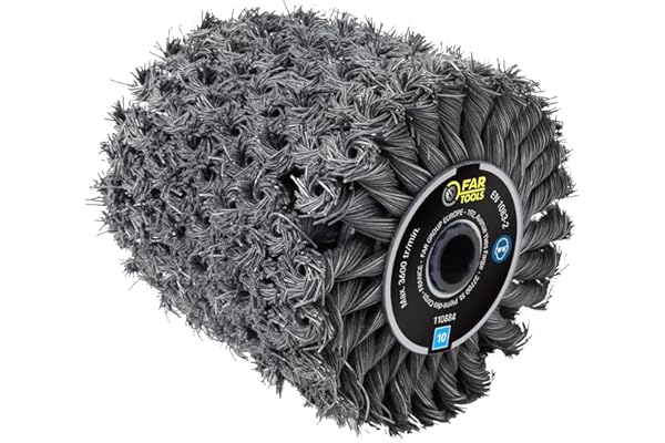 Fartools 110884 Brosse Fibre Métal Torsadé pour Rénovateur