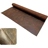 ipekbazaar Crazy Horse Par&ccedil;a Deri, Deri Hobi Uğraşlarında DIY C&uuml;zdan, Kartlık, &Ccedil;anta vb İ&ccedil;in Panel Kesim Hakiki Deri Par&ccedil;ası,