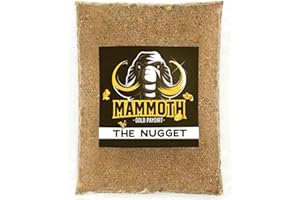 MAMMOTH PAYDIRT Mammoth Gold Paydirt 'THE NUGGET' Panning Pay Dirt Bag - Gold Prospecting Concentrate