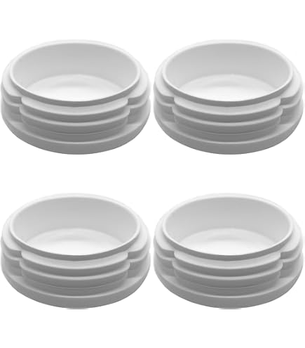 18 Stück Bohrloch Abdeckkappen 28mm Weiß - Nylon Blindstopfen Für Möbel & Schränke